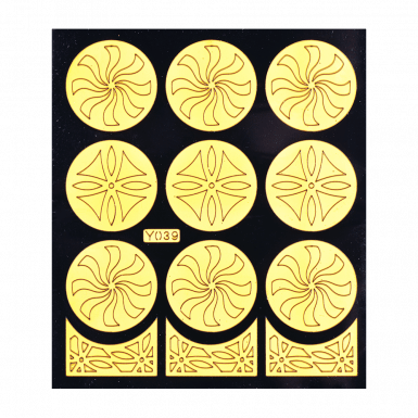 Nail Stencil Y39