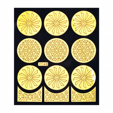 Nail Stencil Y48
