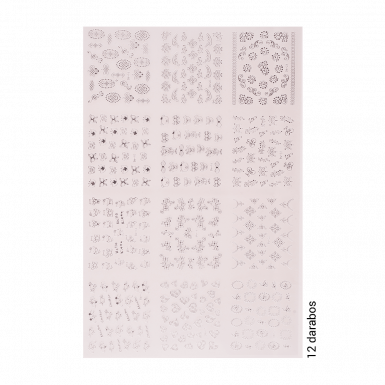 Matrica Szett - Ezüst - BN13-24