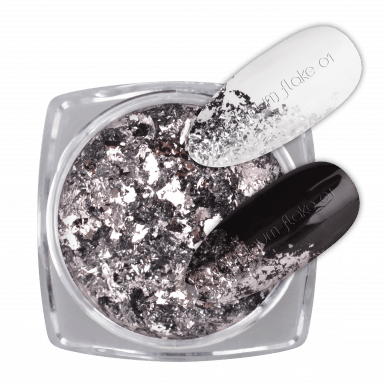 Pigmentpor Platinum Flake 01