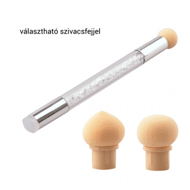 2in1 ombre szivacsecset és nyomdafej