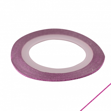 Díszítő szál csillámos 1mm 50-03 - pink