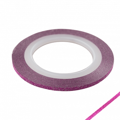 Díszítő szál csillámos 2mm 50-03 - pink