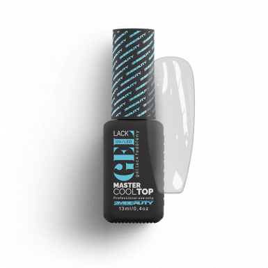 Gel Lack Fedő - Master Cool Top Black