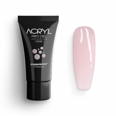 Acryl Pro Gel Glow In The Dark 003 Milky Pink