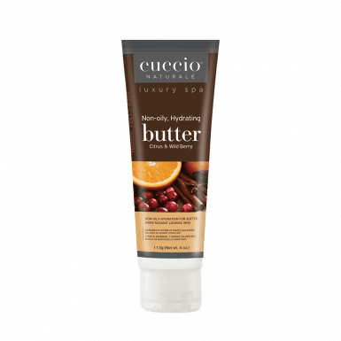 Cuccio Testvaj Citrusfélékkel és Bogyós Gyümölcsökkel - Non-Oily, Hydrating Butter Blends Citrus & Wild Berry