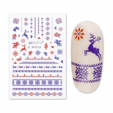 Matrica Christmas 75_XF3123
