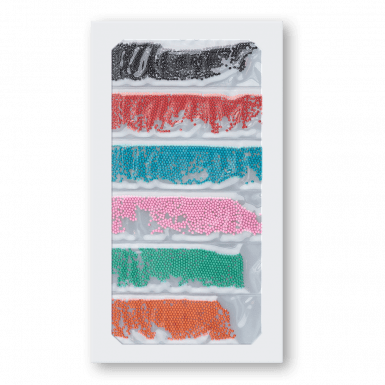 Szórógyöngy color mix matt color 01