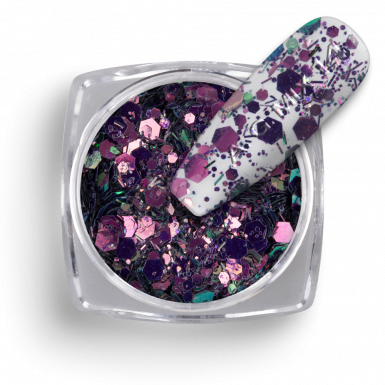 Csillámpor Abstract Glitter Mix 14