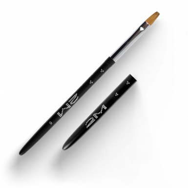 Zselé Ecset Kolinsky #6 - Black Design