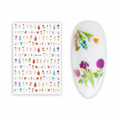 Matrica Flower ZS-312
