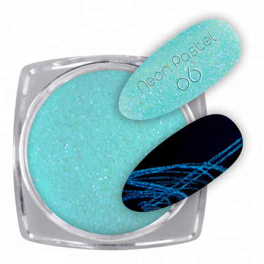 Glow Glitter Neon Pastel 06