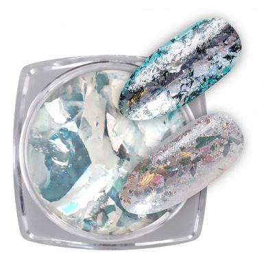 Crystal Flakes - Silver