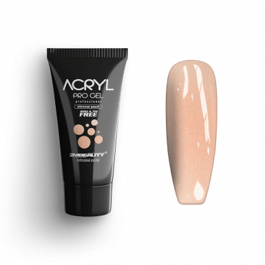 Acryl Pro Gel Shimmer Peach