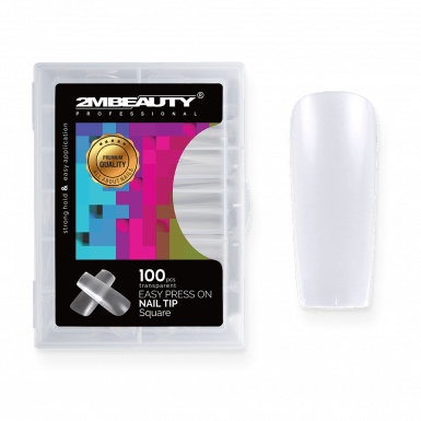 Easy Press On Nail Tip Square 2022 - 100 db Tip