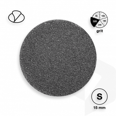 Staleks - Pododisc Csiszolópapír Pro S - 320 grit - 50db - PDF-15-320