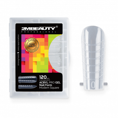 Acryl Pro Gel Nail Form Modern Square - 120 darabos