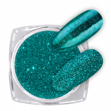 Glitter Ocean Green