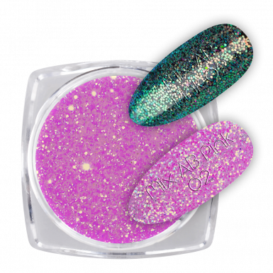 Glitter Mix AB Pink 02