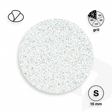 STALEKS - PODODISC CSISZOLÓPAPÍR PRO S - 80 GRIT - 50DB - PDF-15-80w FEHÉR