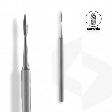 Staleks - Csiszolófej Karbid Hatszögletű Lándzsa 1,2 mm | 2,5 mm | FT11-012-2.5