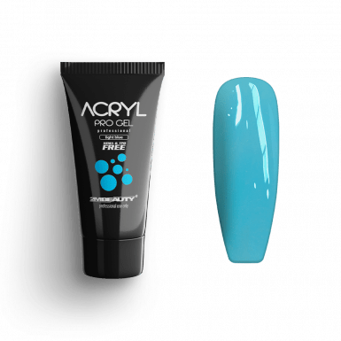 Acryl Pro Gel Light Blue - HEMA Mentes Akrilzselé