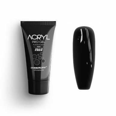 Acryl Pro Gel Black - HEMA Mentes Akrilzselé