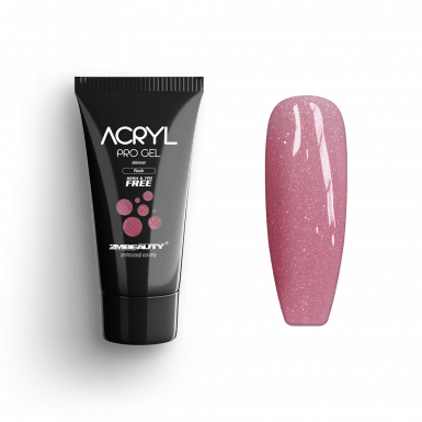 Acryl Pro Gel Shimmer Flesh - HEMA Mentes Akrilzselé