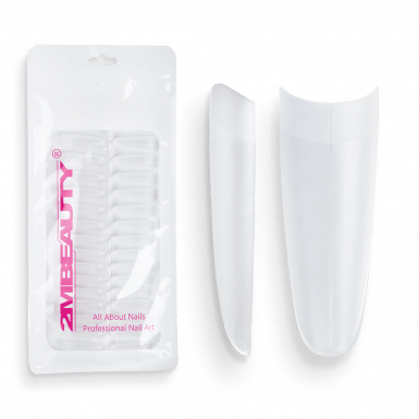 Easy Press On Nail Tip Half Long Oval - 160 DB Tip