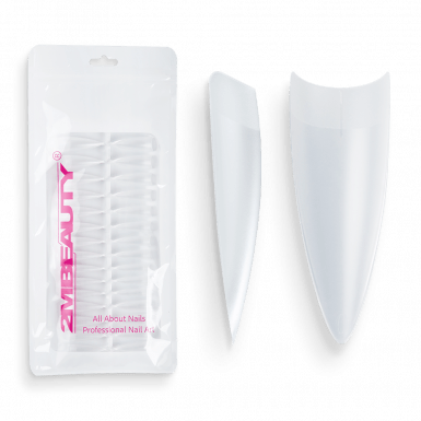 Easy Press On Nail Tip Half Long Almond - 160 DB Tip