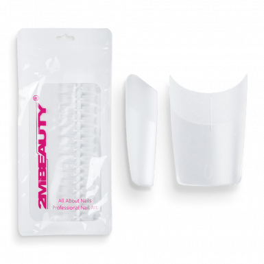 Easy Press On Nail Tip Half Short Square - 160 DB Tip