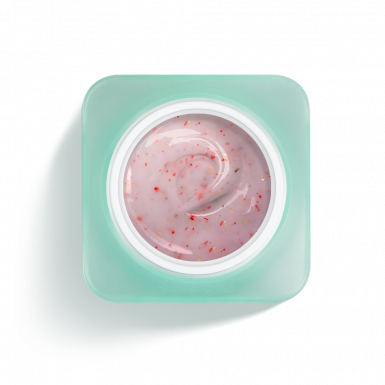 No Filing - Milky Rose With Flakes - HEMA Mentes Reszelésmentes Építőzselé