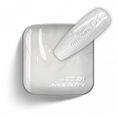 Gel Lack - Satin - 01 Off-White - HEMA Mentes