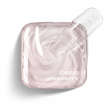 Gel Lack - Colored Base Elastic CBE16 Clear Pink - HEMA Mentes