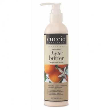 Cuccio Ultrakönnyű Testvaj Mandarinnal és Argánnal - Lyte Butter Ultra Sheer Tangerina & Argan
