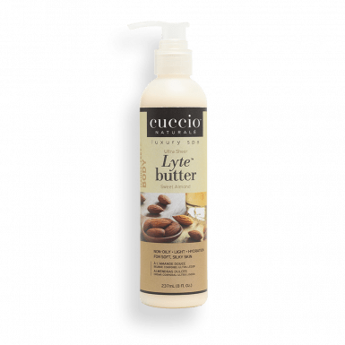 Cuccio Ultrakönnyű Testvaj Édes Mandulával - Lyte Butter Ultra Sheer Sweet Almond