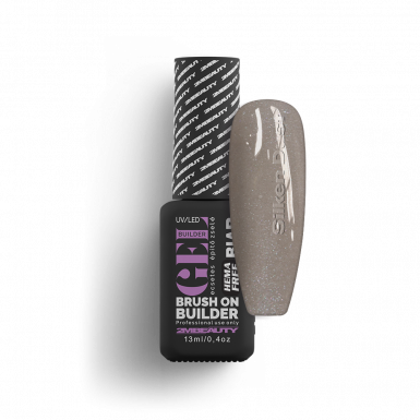 Liquid Polygel BIAB - Silken Dust - HEMA Mentes Ecsetes Építőzselé