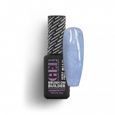 Liquid Polygel BIAB - Silken Sky - HEMA Mentes Ecsetes Építőzselé