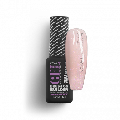 Liquid Polygel BIAB - Mellow Cream Nude - HEMA Mentes Ecsetes Építőzselé