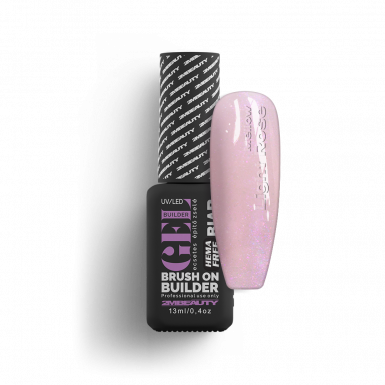 Liquid Polygel BIAB - Mellow Light Rose - HEMA Mentes Ecsetes Építőzselé