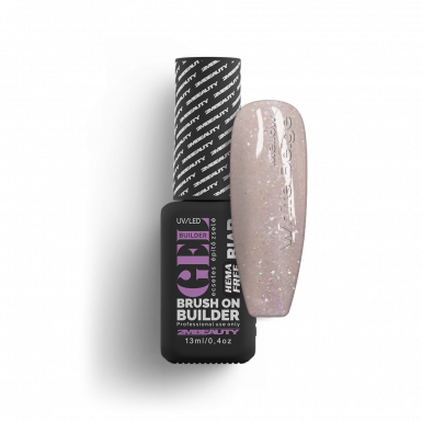 Liquid Polygel BIAB - Mellow White Beige - HEMA Mentes Ecsetes Építőzselé