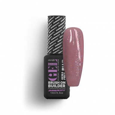 Liquid Polygel BIAB - Mellow Mauve Sauvage - HEMA Mentes Ecsetes Építőzselé