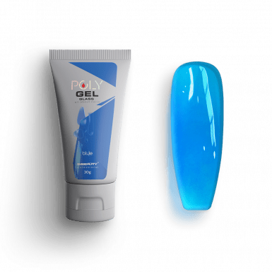 Polygel Glass - Blue - HEMA Mentes Építőzselé