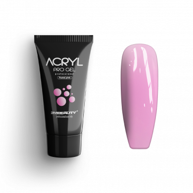 Acryl Pro Gel Pastel Pink - HEMA Mentes Akrilzselé