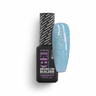 Liquid Polygel BIAB - Celestial 05 - Aqua - HEMA Mentes Ecsetes Építőzselé