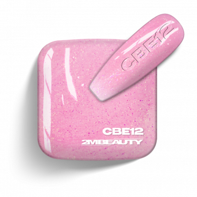 Gel Lack - Colored Base Elastic Shimmer CBE12 - HEMA Mentes