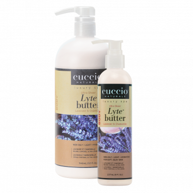 Cuccio Ultrakönnyű Testvaj Levendulával és Kamillával - Lyte Butter Ultra Sheer Lavender & Chamomile