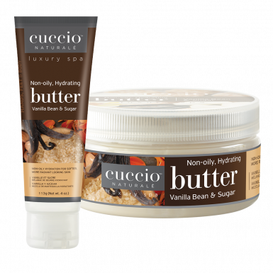 Cuccio Testvaj Vaníliával és Cukorral - Non-Oily, Hydrating Butter Blends Vanilla Bean & Sugar
