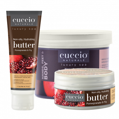 Cuccio Testvaj Gránátalmával és Fügével - Non-Oily, Hydrating Butter Blends Pomegranate & Fig
