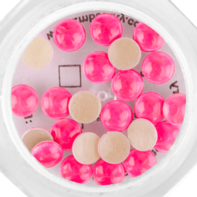 Neon félgömb 403 Pink